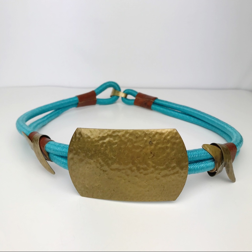 VINTAGE Western Boho Cord Belt